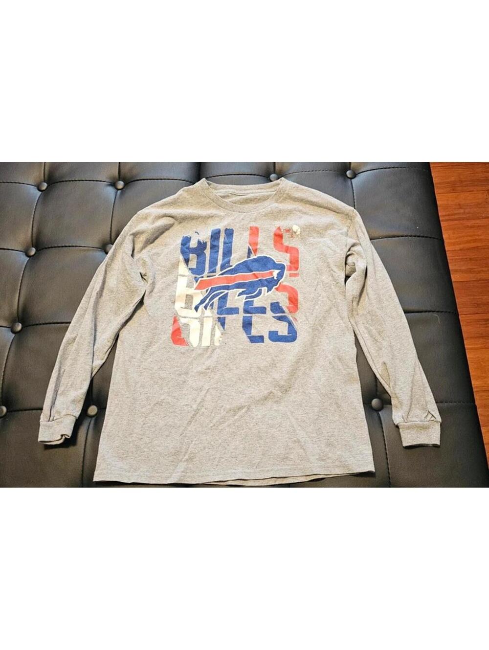 Boys buffalo bills xl 14 16 long sleeve shirt euc